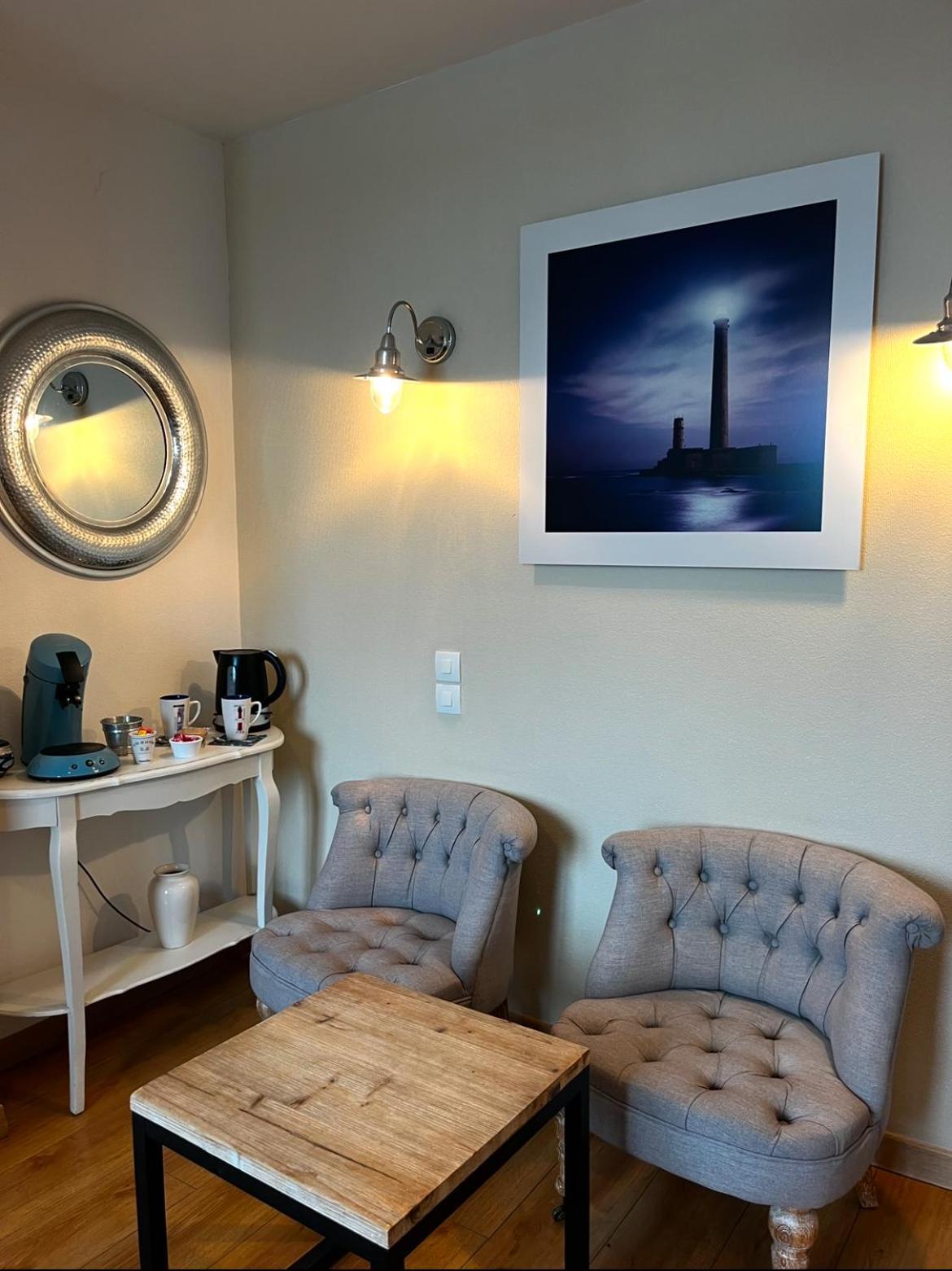 Les Transats Chambre Et Appartements Face A La Mer Barfleur Exterior foto